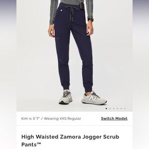 Figs High Waisted Zamora Scrub Pant